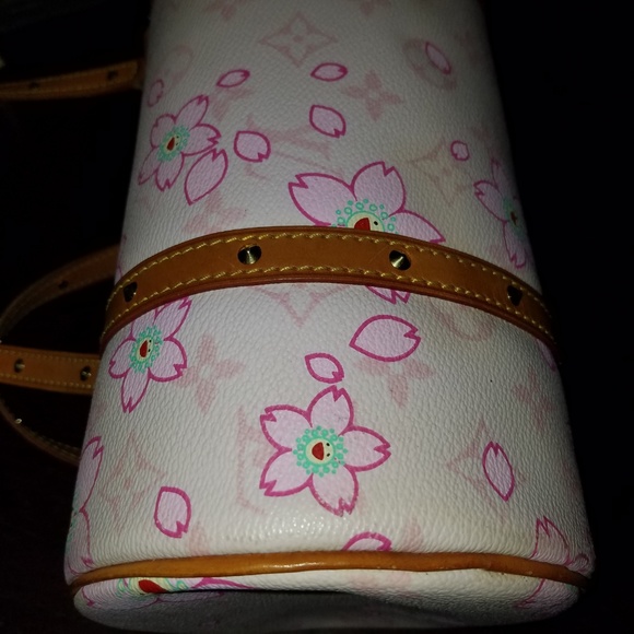 LIMITED EDITION LOUIS VUITTON CHERRY BLOSSOM BAG - Picture 6 of 7